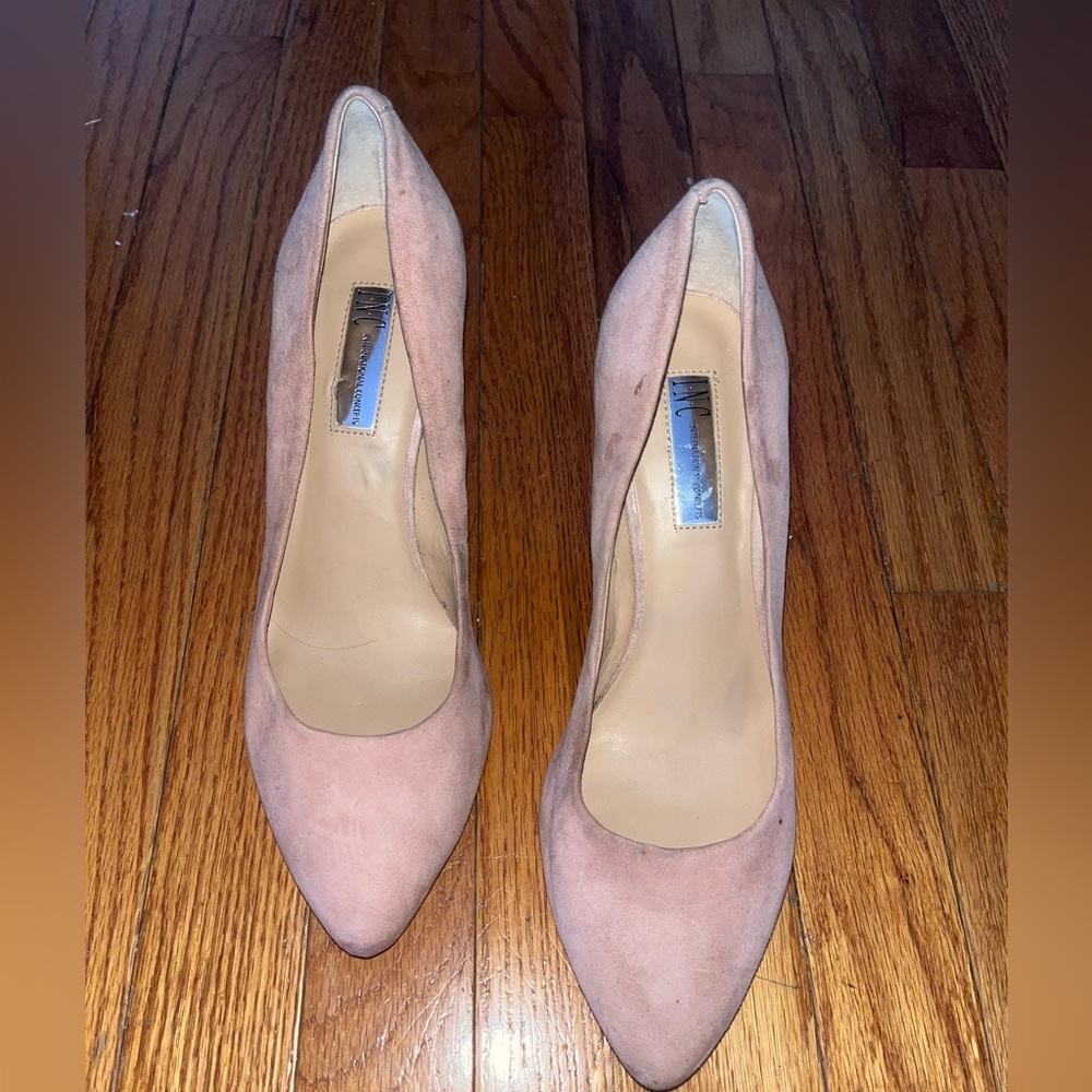 INC Pink Suede Heel